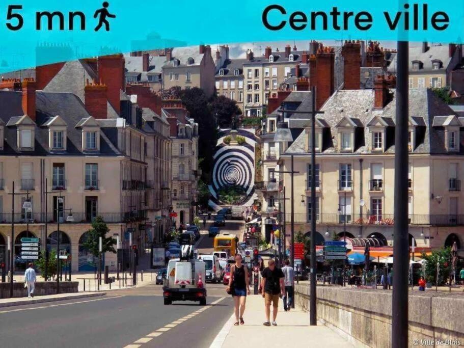 Le Repaire De Blois Hypercentre A 5 Min Chateau Esterno foto